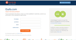 Desktop Screenshot of esafa.com